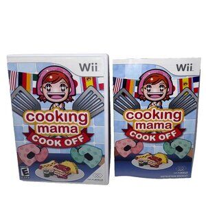 Cooking Mama Cook Off Nintendo Wii Game Complete With Manual
